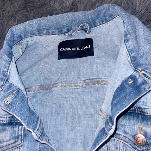 Calvin Klein Jean Jacket - Picture 5 of 7